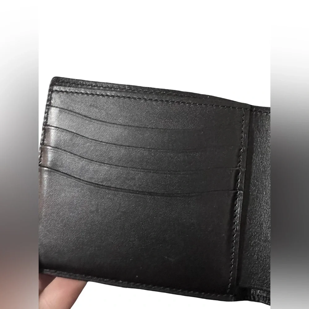 Berluti Quiet Lux *RARE*Calligraphy Scritto bi-fold wallet Venezia calf leather